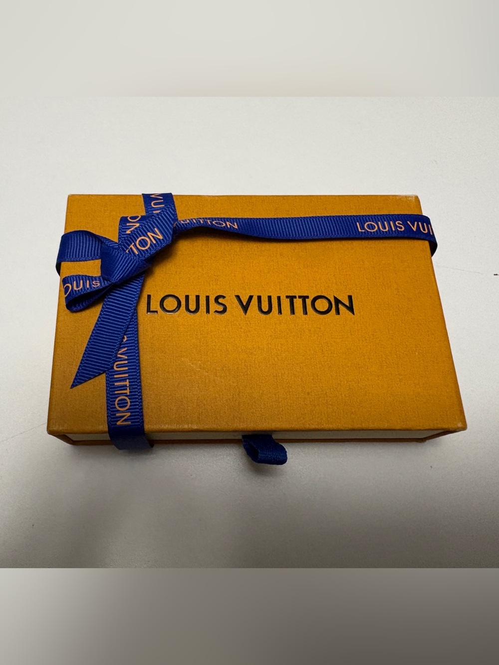 Louis Vuitton Box with ribbon and foam insert. ( The foam is missing a corner)
